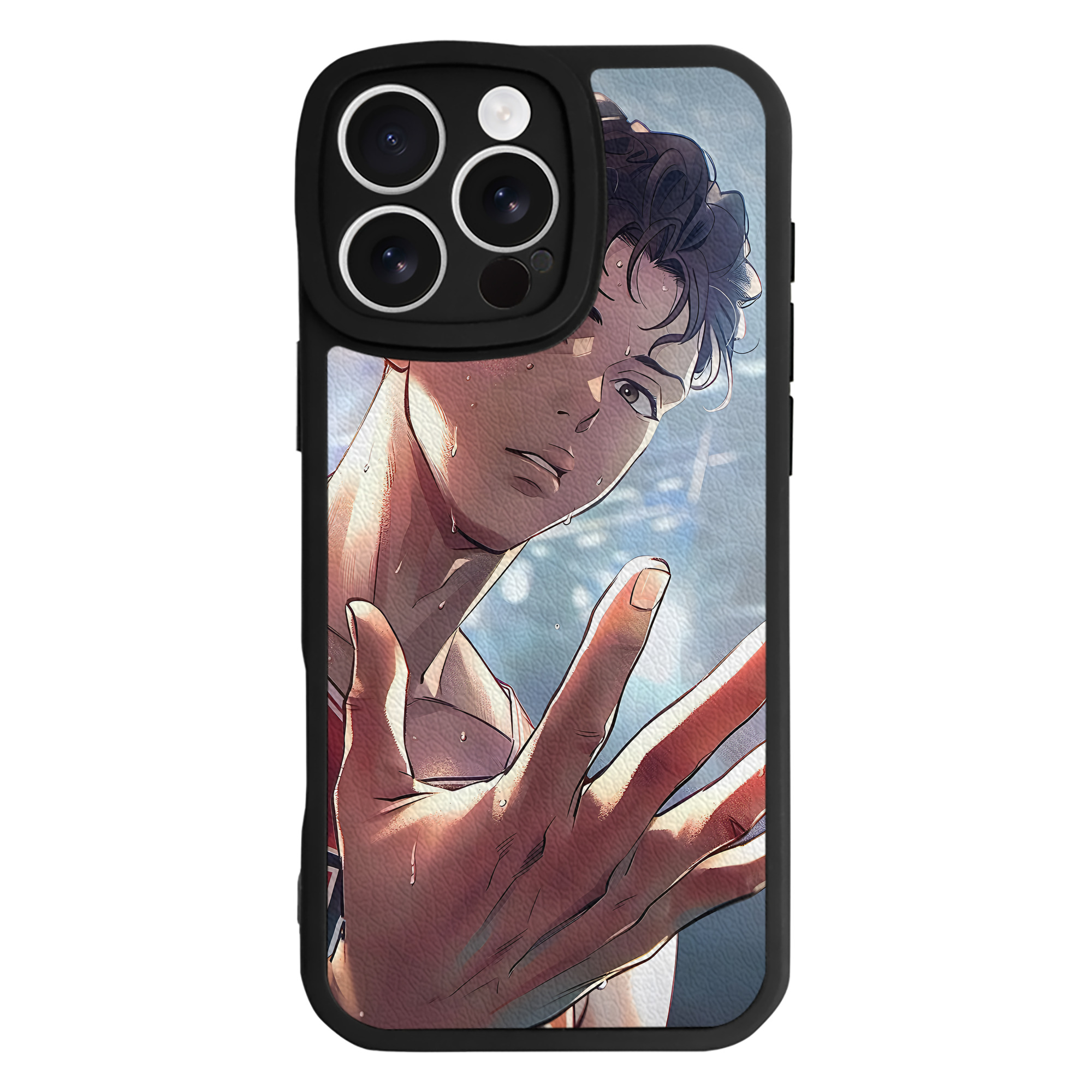 （画像用） SLAM DUNK／スラムダンク 【iPhone 16シリーズ対応】シリコンスマホケース（レザー調） 材質：シリコン